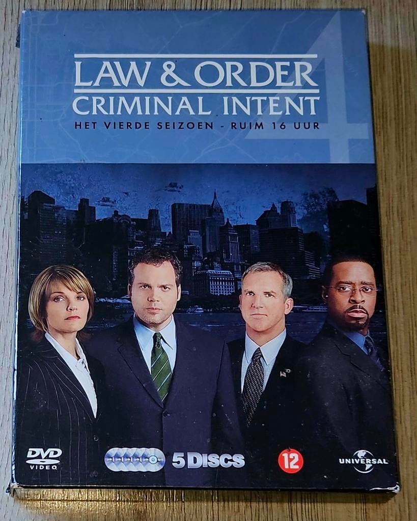 Law & Order Criminal Intent - Het Vierde Seizoen DVD, Cd's en Dvd's, Dvd's | Tv en Series, Ophalen of Verzenden