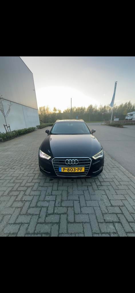 Audi A3 1.4 Tfsi 90KW Sportback S-tronic 2013 Zwart, Auto's, Audi, Euro 5, Stof, Zwart, 1395 cc