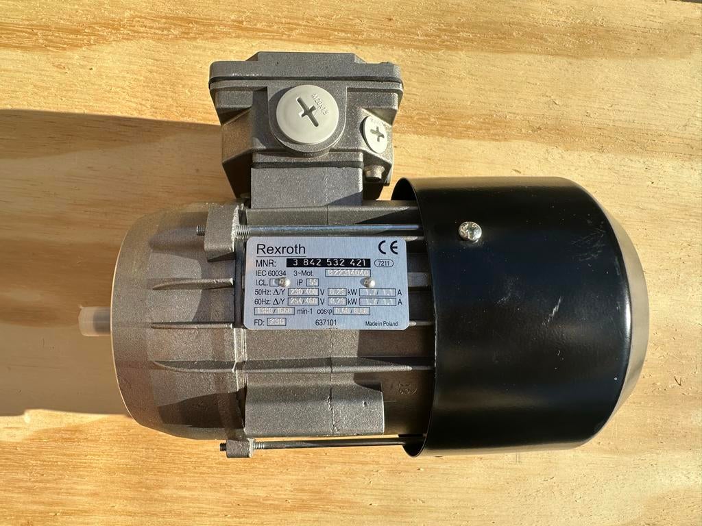 Nieuwe Rexroth 3-fase motor 3842532421, Doe-het-zelf en Verbouw, Motoren, Ophalen of Verzenden, Nieuw, Elektromotor