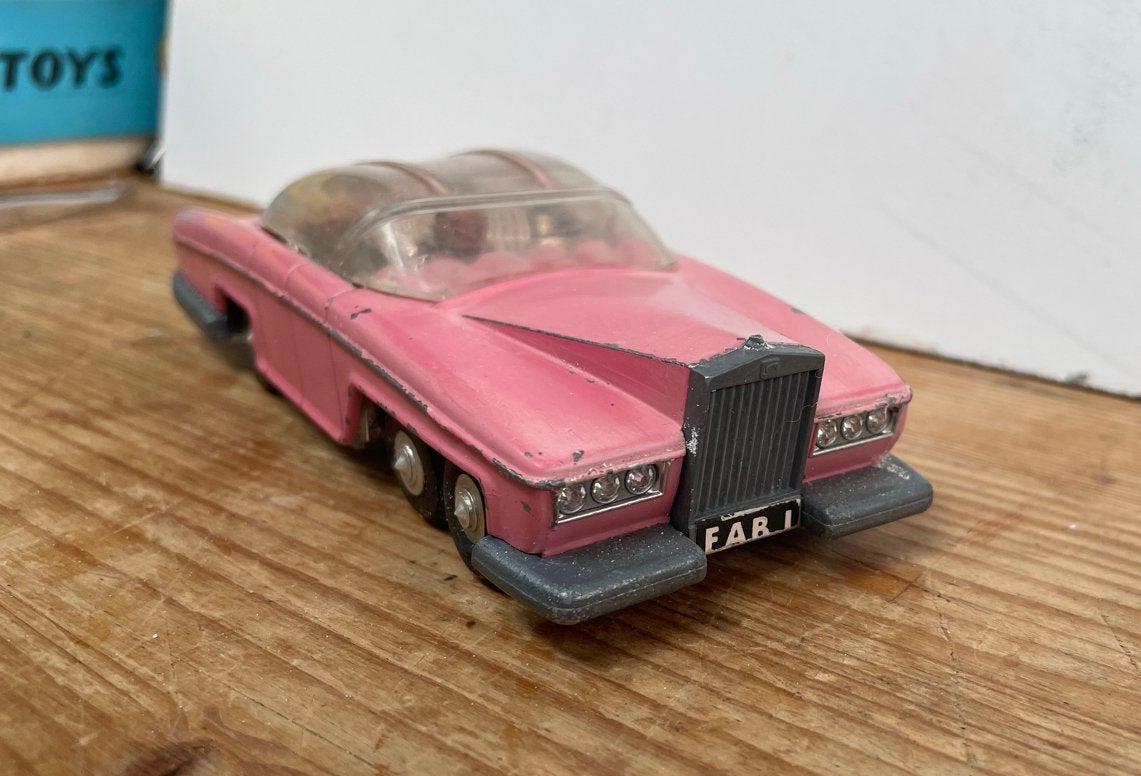 Vintage Dinky Toys Lady Penelope's FAB 1 Thunderbirds, Ophalen of Verzenden