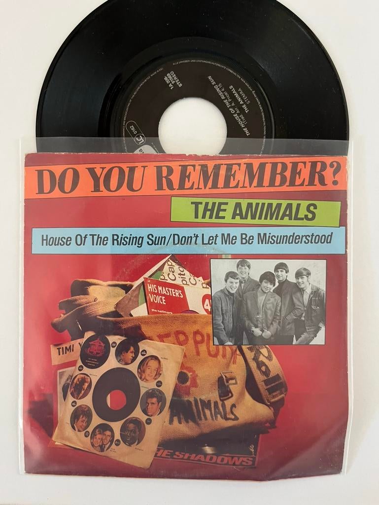 The Animals “ House of the rising sun/Don’t le me be mis…. “, Ophalen of Verzenden, Zo goed als nieuw, Pop