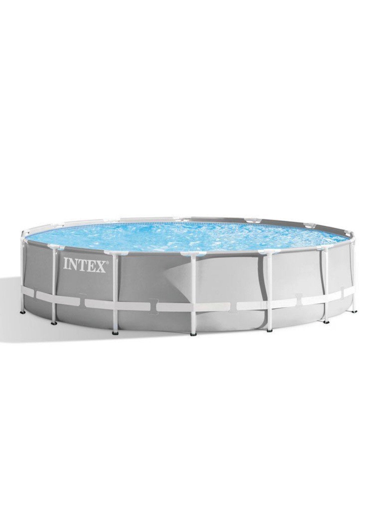 Intex 427x107 met vele extra’s, Rond, 300 cm of meer, Zo goed als nieuw, Ophalen