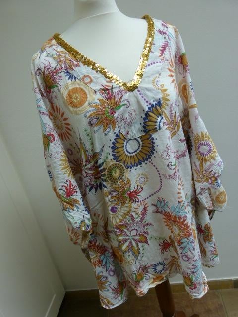 Top tuniek vlindermouw maat S/M 36 38 40 Bijenkorf, Kleding | Dames, Maat 38/40 (M), Overige kleuren, Bijenkorf, Ophalen of Verzenden