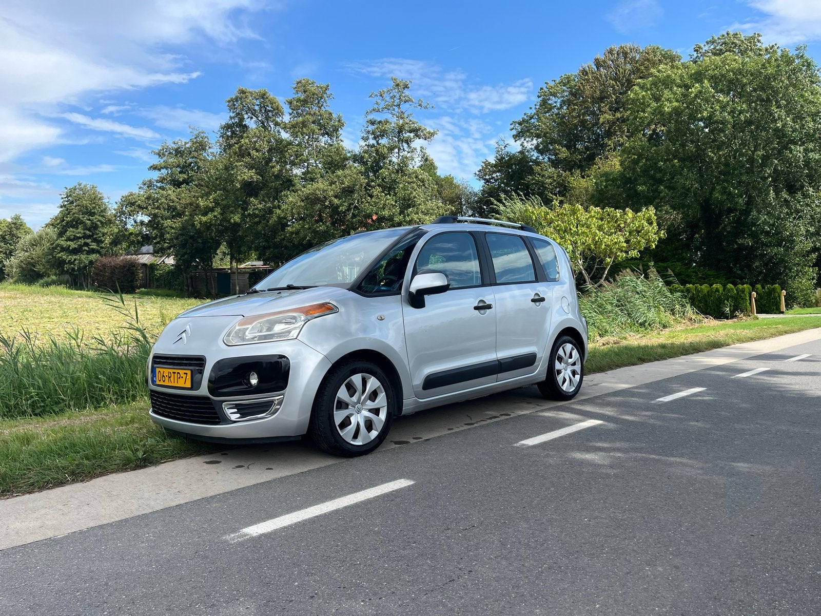 Citroën C3 Picasso 1.4 VTI 2010 Grijs, Auto's, Citroën, Voorwielaandrijving, Zwart, 1100 kg, C3 Picasso