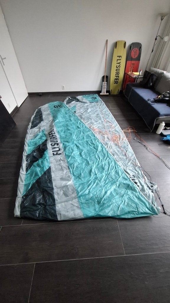 FlySurfer Sonic 4 10m, 10 m², Geen board, Ophalen of Verzenden, Zo goed als nieuw