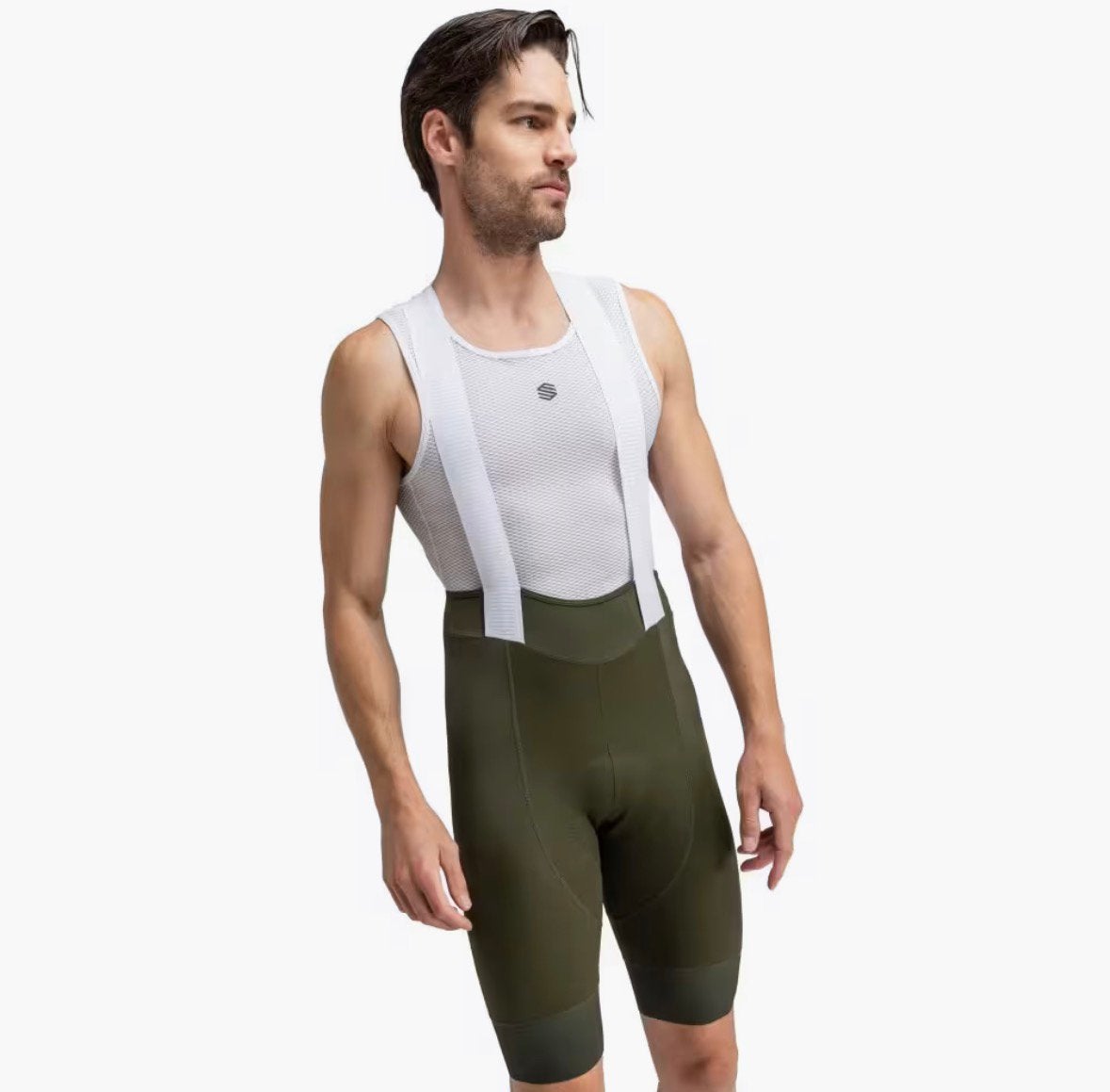 Siroko fietsbroek bib short groen 2 XL nieuw, Ophalen of Verzenden, Nieuw, Kleding