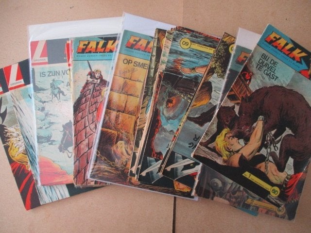 w0507 falk 55x, Eén stripboek, Ophalen, Gelezen