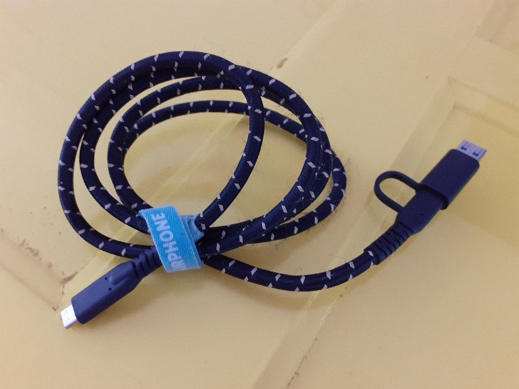 Fairphone USB-C 3.2 Long Life Oplaad- & Datakabel, Ophalen of Verzenden, Gebruikt, Snoer of kabel