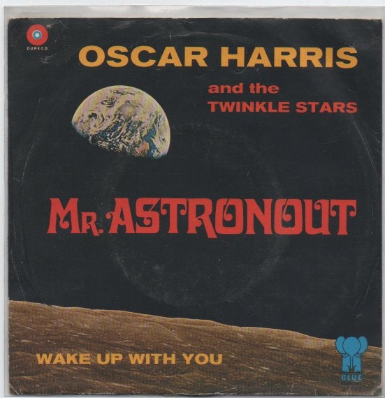 Nederpop: Oscar Harris- Mr. Astronaut, Cd's en Dvd's, Vinyl Singles, Gebruikt, Pop, Beschermende buitenhoes, Fotohoes, 7 inch