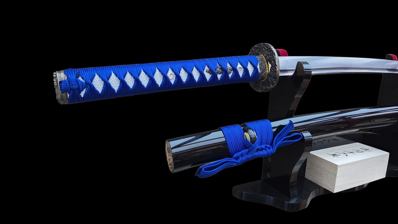 Scherp damast samurai zwaard - katana - sabel  - mes - dolk, Ophalen of Verzenden, Overige soorten, Azië, Zwaard of Sabel
