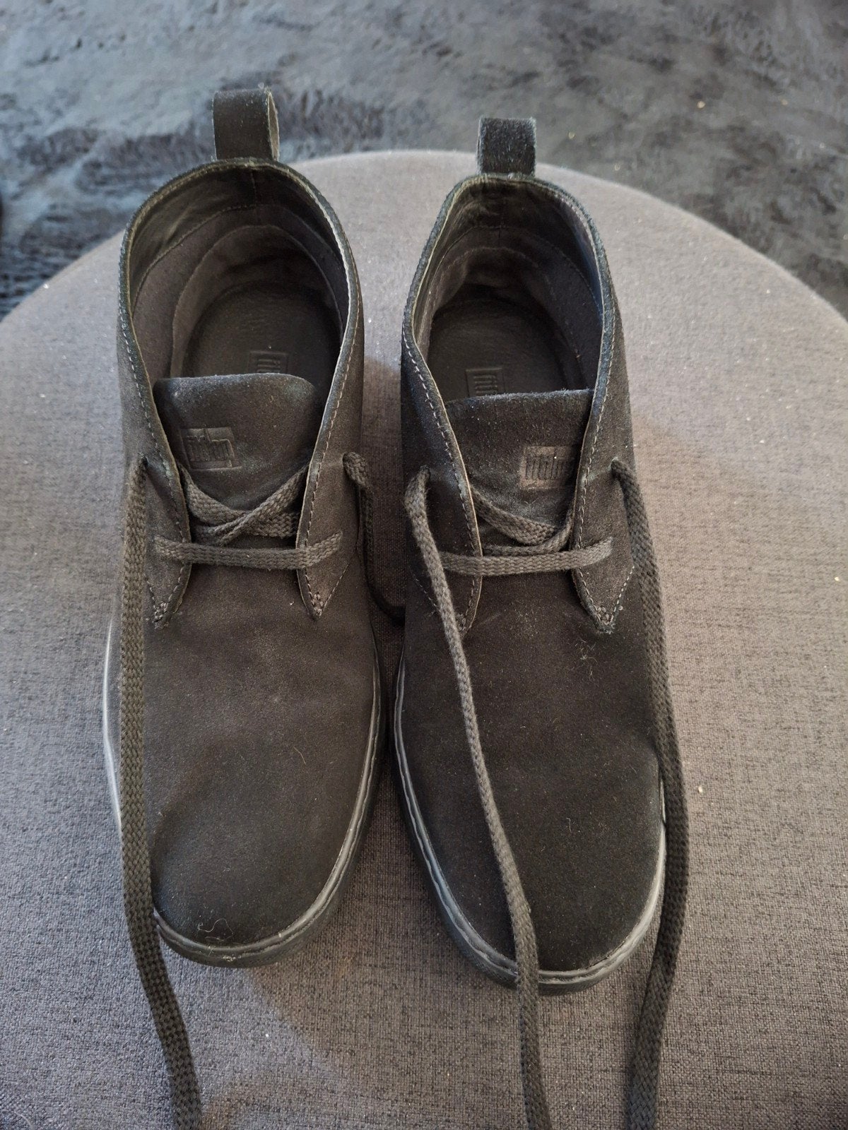 fitflop suède schoenen, Ophalen, Zwart, Lage of Enkellaarzen, Zo goed als nieuw