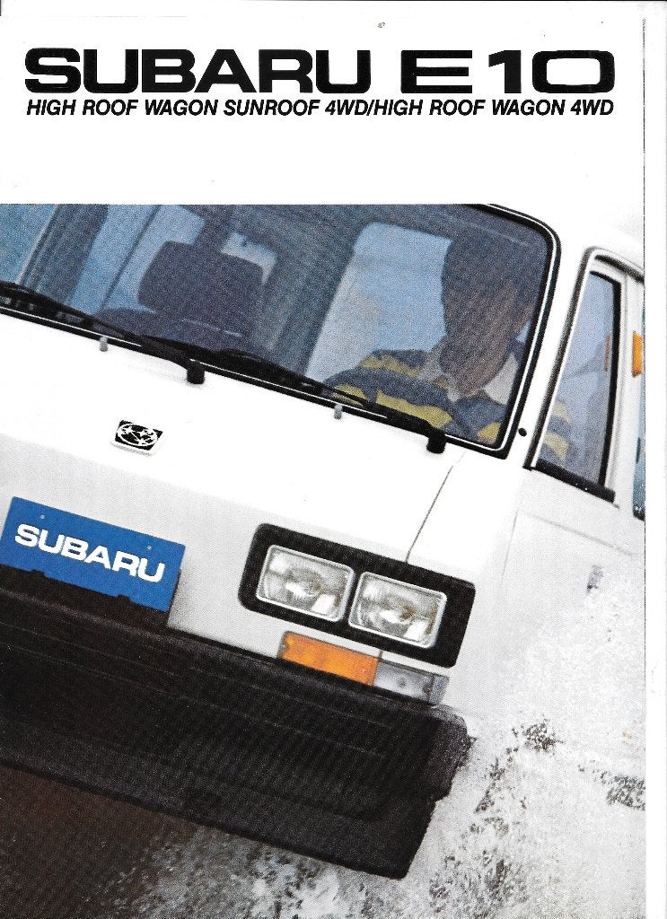 SUBARU E10 WAGON, Ophalen of Verzenden, Zo goed als nieuw, Overige merken