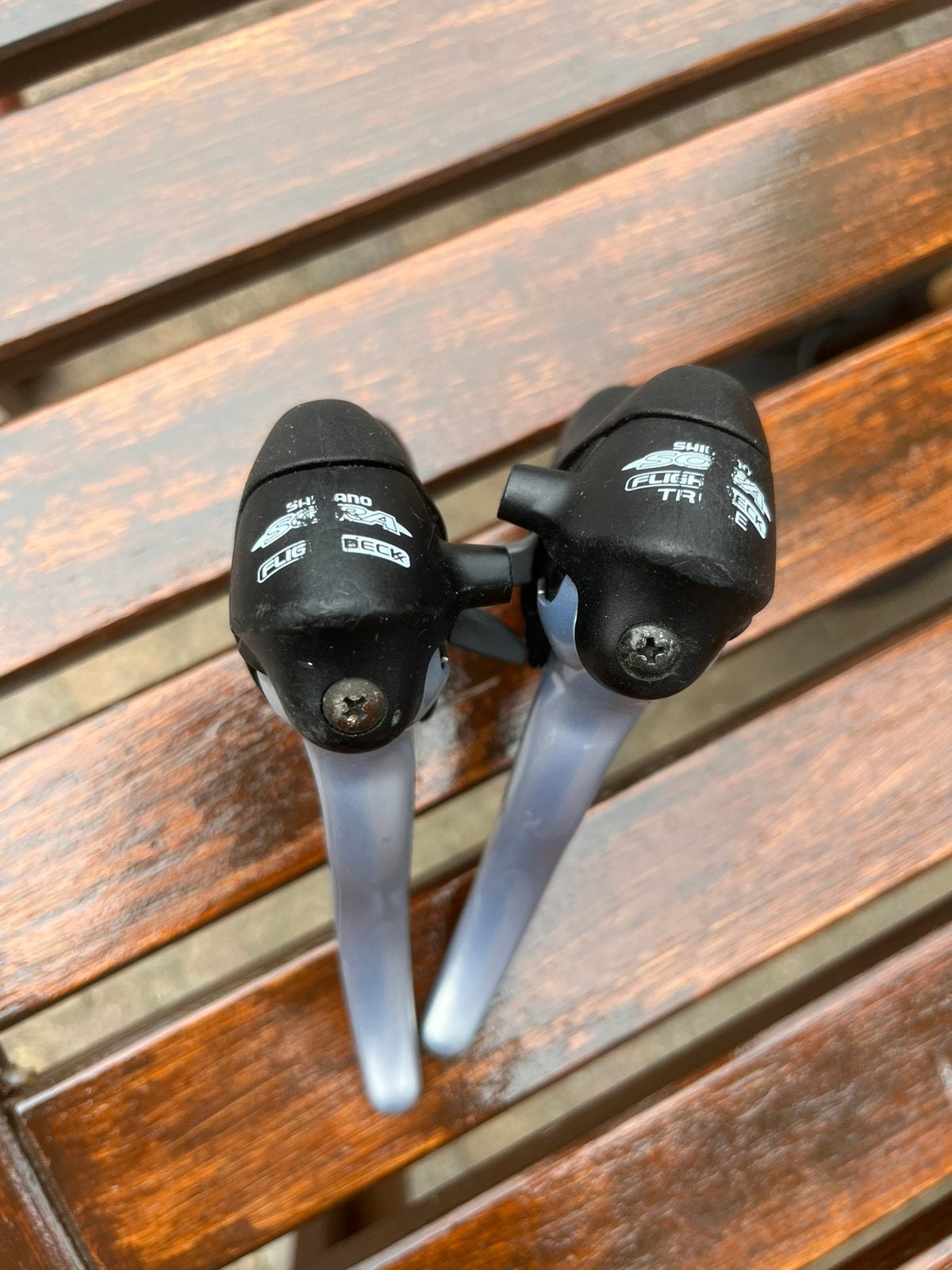Shimano Sora Tripple STI Shifters 3x8 racefiets Brifters, Fietsen en Brommers, Fietsonderdelen, Ophalen of Verzenden, Zo goed als nieuw