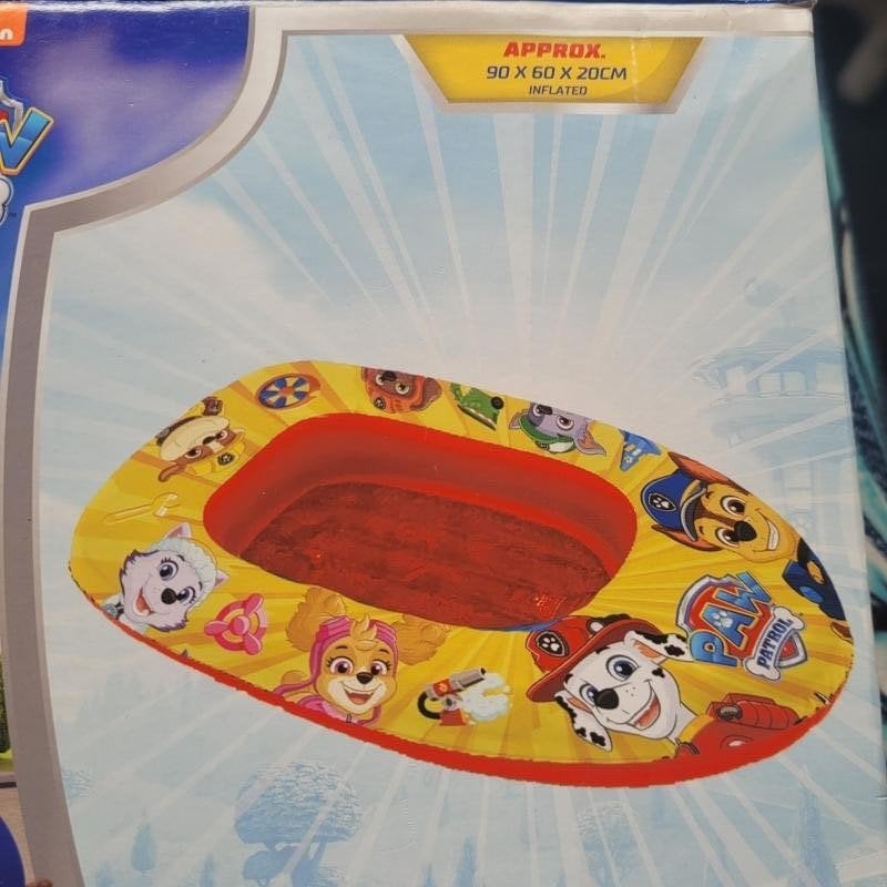 Kinder roeibootje Paw patrol vanaf 4 jaar, Verzenden, Nieuw