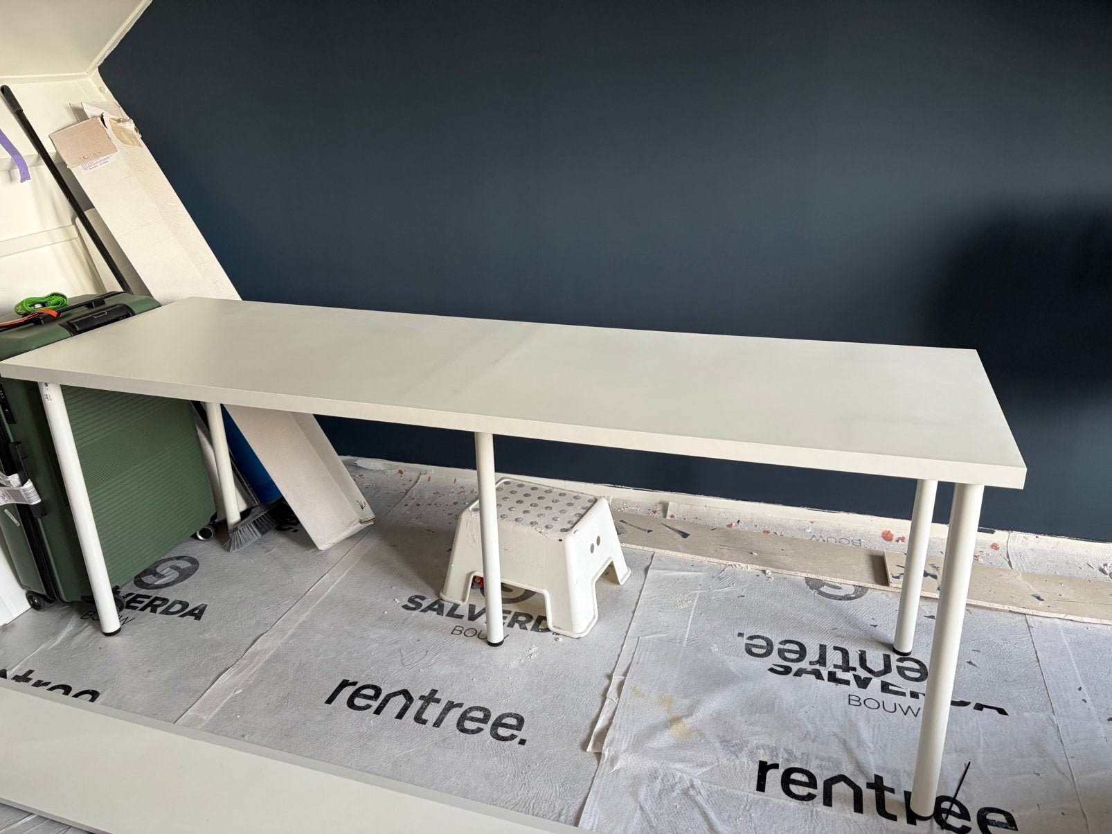 Ikea tafel/bureau 200x60, Huis en Inrichting, Ophalen, Zo goed als nieuw