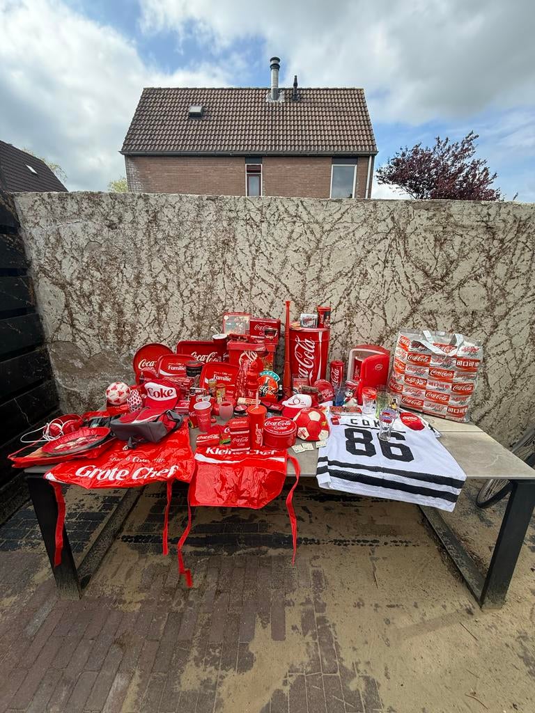Grote Coca Cola Verzameling - Diverse Items, Verzamelen, Ophalen