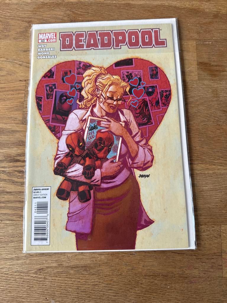 Deadpool #43 Marvel Comic - Way, Barberi, Wong, Gonzalez, Boeken, Strips | Comics, Zo goed als nieuw, Eén comic, Amerika, Ophalen of Verzenden