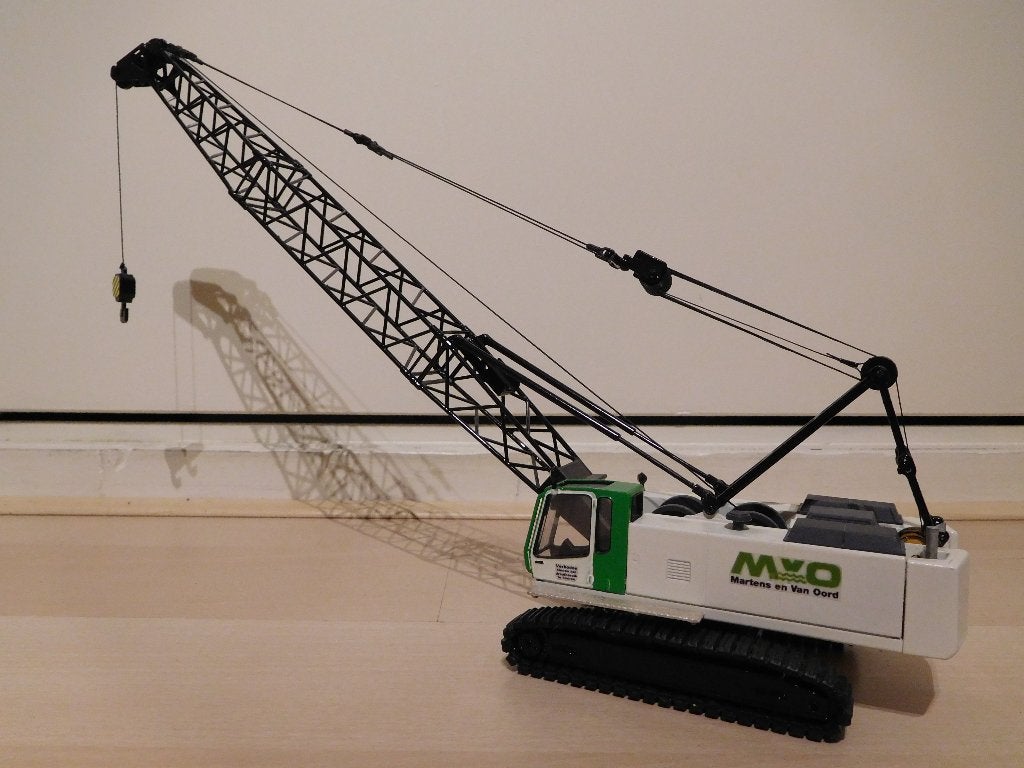 Liebherr 853 dragline / draadkraan, Martens en Van Oord., Hobby en Vrije tijd, Ophalen of Verzenden, Gebruikt, Hijskraan, Tractor of Landbouw