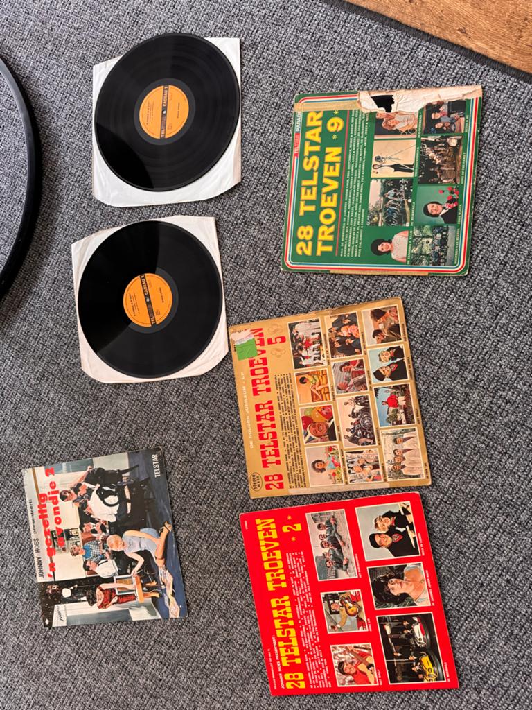 Vintage Telstar Troeven Vinyl Collectie (3 LP's), Ophalen of Verzenden, Zo goed als nieuw