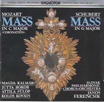 MOZART Mass in c major CD FERENCSIK HUNGAROTON TOP CONDITIE, Ophalen of Verzenden, Classicisme, Gebruikt, Overige typen