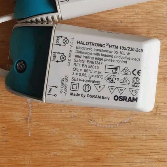 Osram HTM 105 12v halogeen trafo, Ophalen of Verzenden, Overige typen