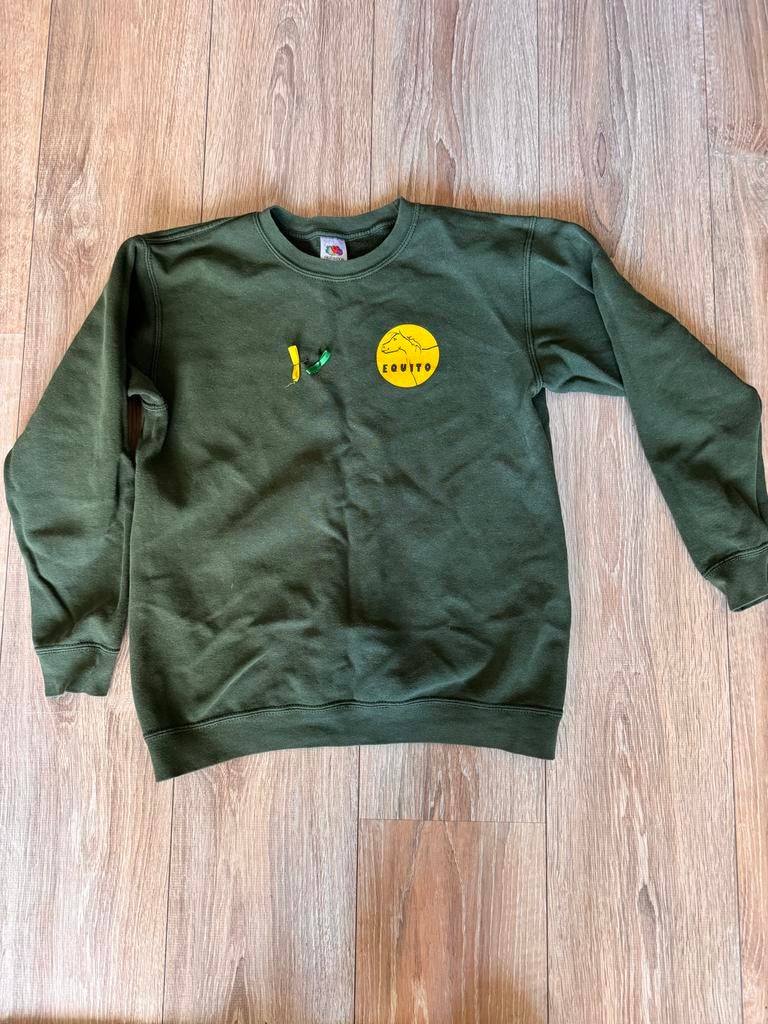 Trui & polo shirt van manege Equito maat 152, Ophalen of Verzenden, Gebruikt, Jongen of Meisje, Trui of Vest