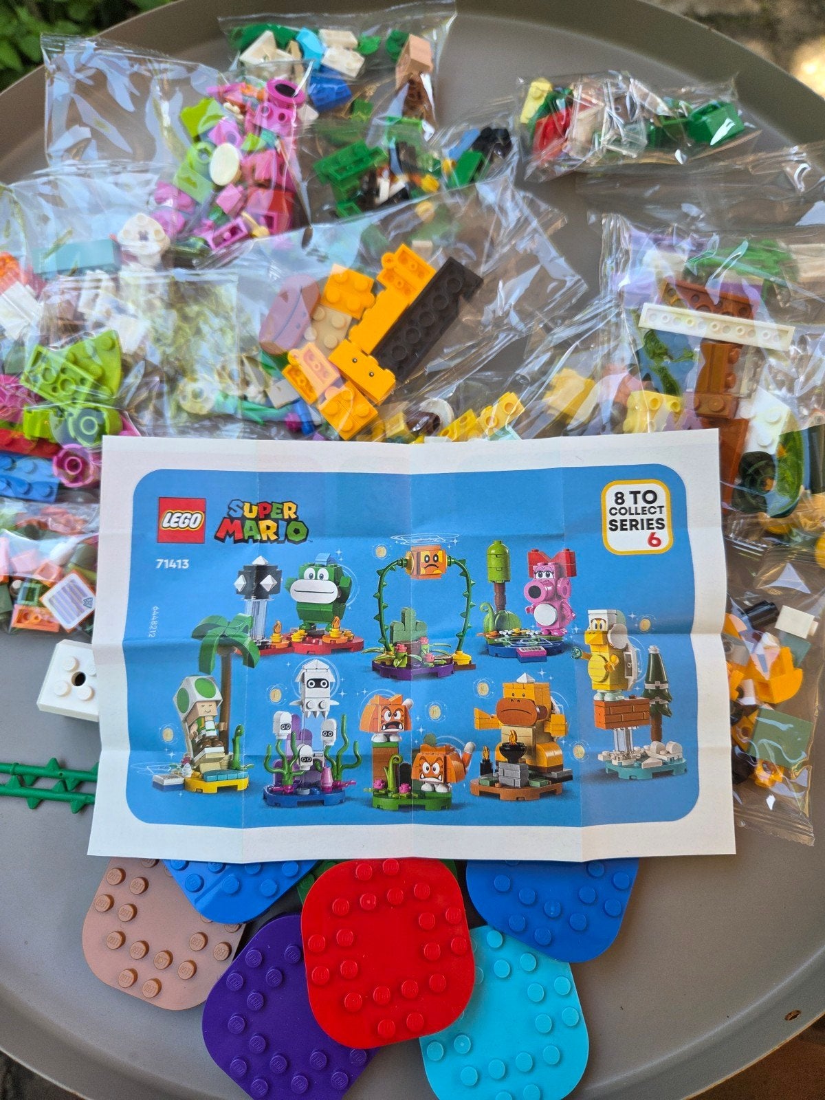 complete serie lego supermario serie 6 (71413), Overige thema's, Lego, Nieuw, Ophalen of Verzenden