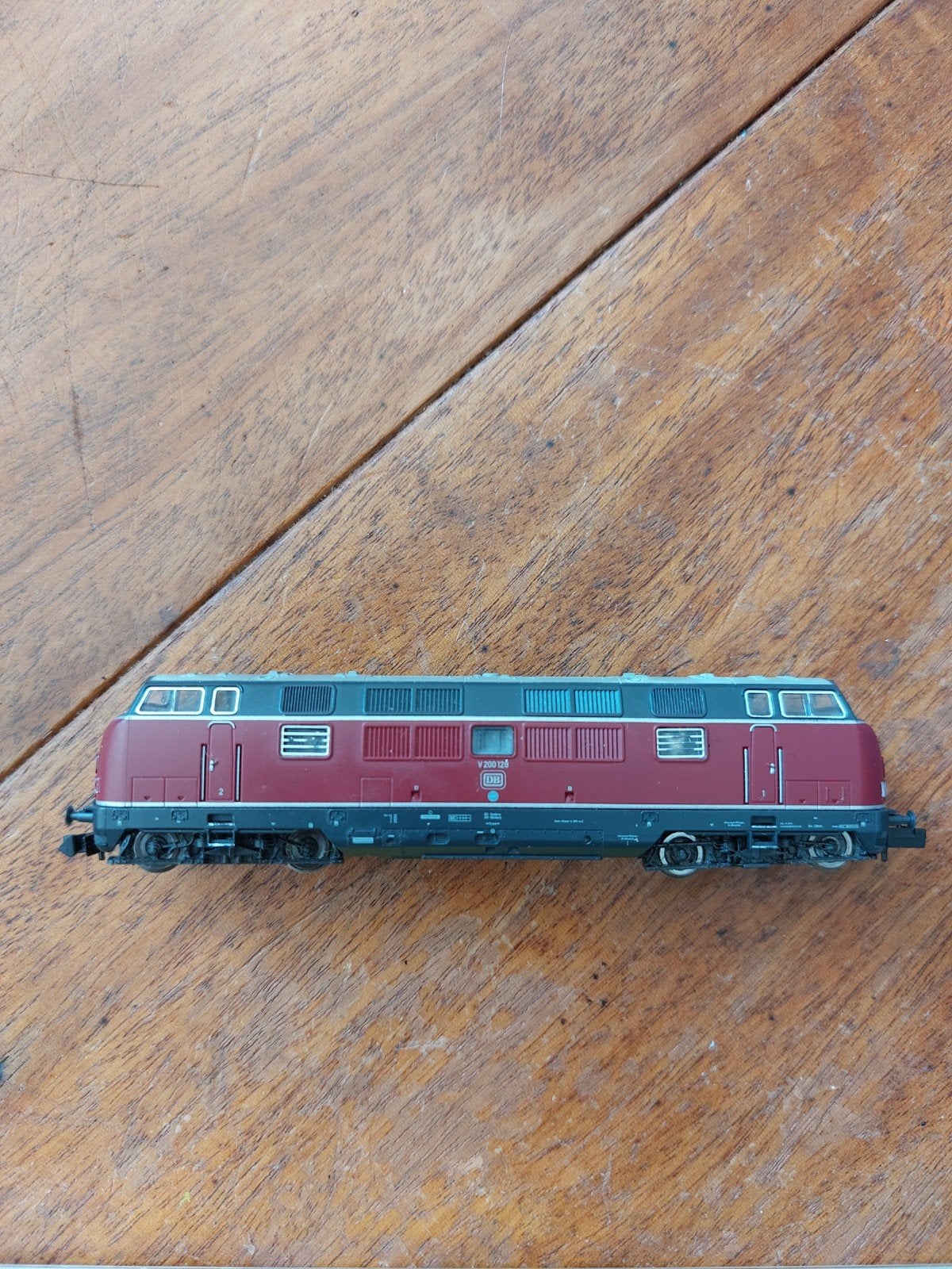 Fleischmann V200 DCC Locomotief - Adres 2 - Functioneel, Ophalen of Verzenden, Gelijkstroom, Locomotief, Fleischmann