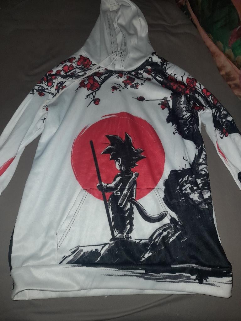 Dragonball Kid Goku Hoody ( Maat L - ), Ophalen, Nieuw, Maat 52/54 (L), Wit