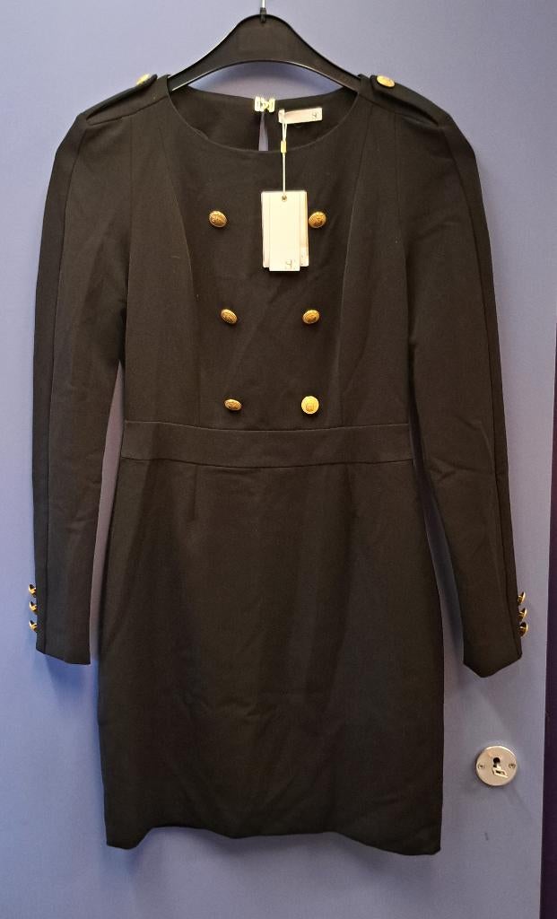 Supertrash nieuwe jurk zwart gouden knopen open stuk S 44684, Kleding | Dames, Supertrash, ., Zwart, Nieuw