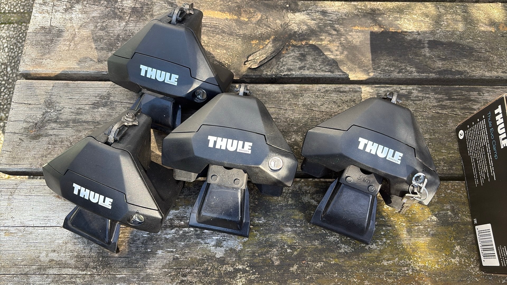 Thule Evo Clamp 710500, Auto diversen, Ophalen, Zo goed als nieuw