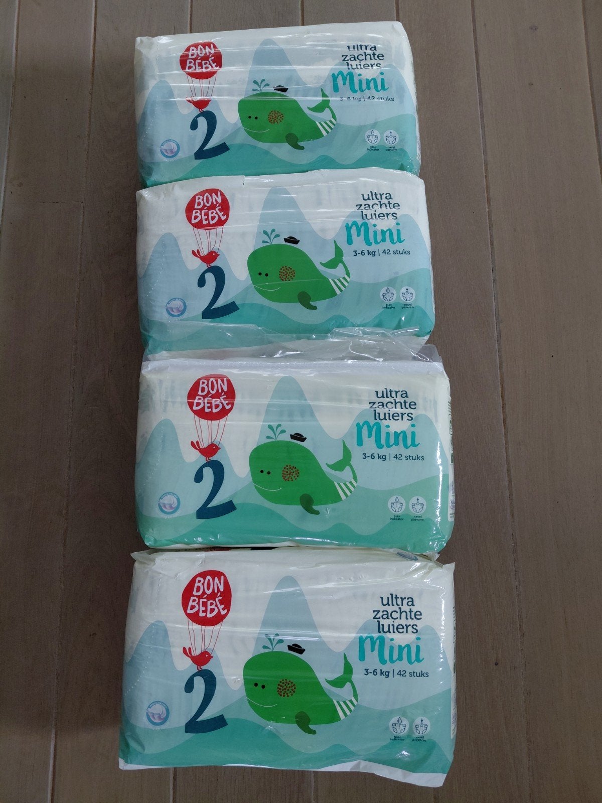 Luiers maat 2, Huis en Inrichting, Schoonmaakartikelen, Ophalen