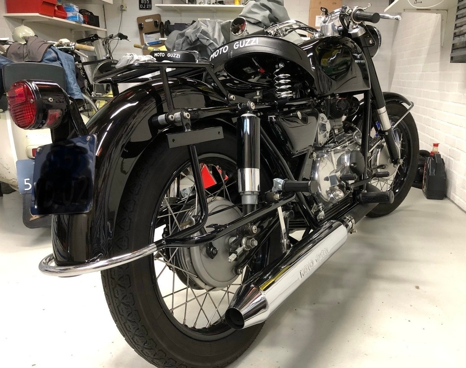 Mooie Moto Guzzi Nuovo Falcone, Motoren, Motorrijbewijs A, Gebruikt, Particulier, Toermotor