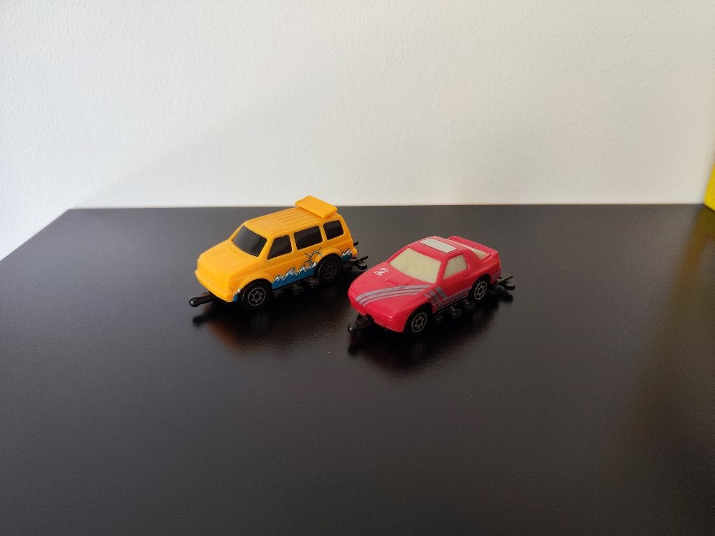 Hasbro Takara Mazda RX-7 + Van (Road Hogs), Ophalen of Verzenden, Gebruikt, Auto