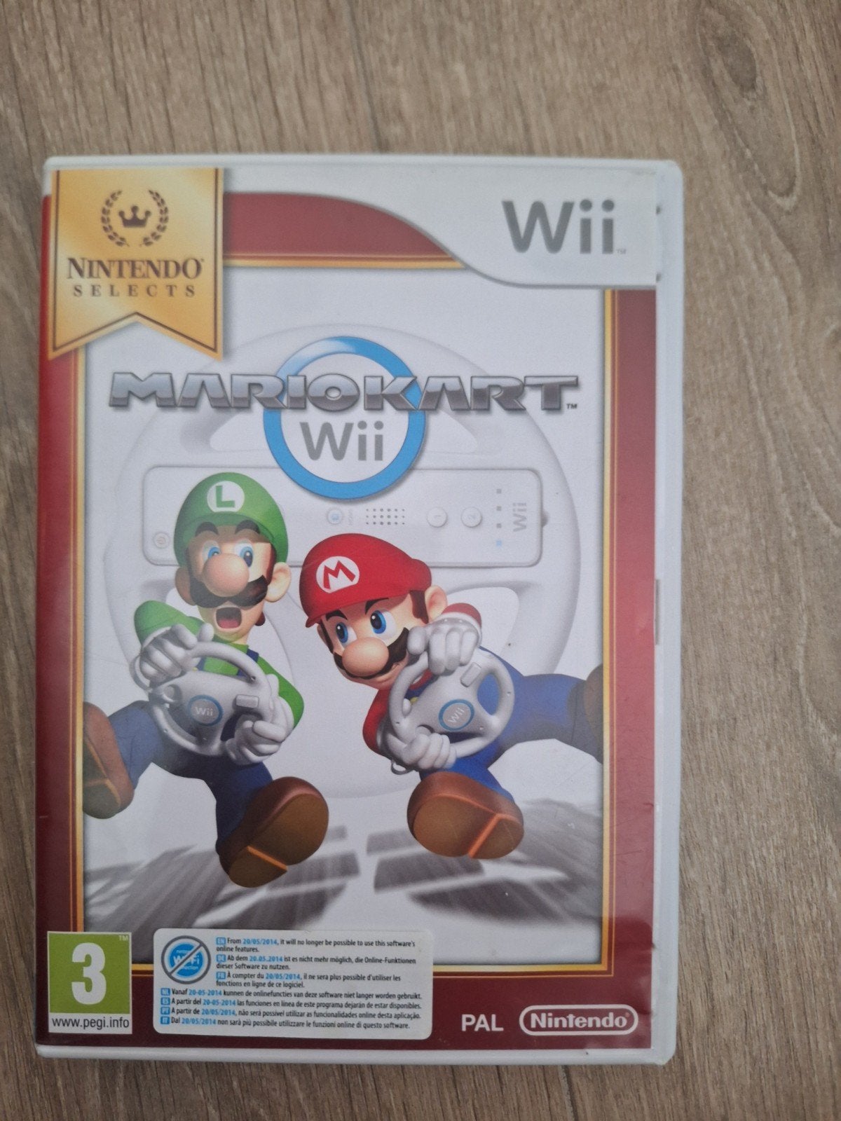 Mario Kart Wii (Nintendo Selects) -e, Spelcomputers en Games, Games | Nintendo Wii, Zo goed als nieuw, Racen en Vliegen, 3 spelers of meer