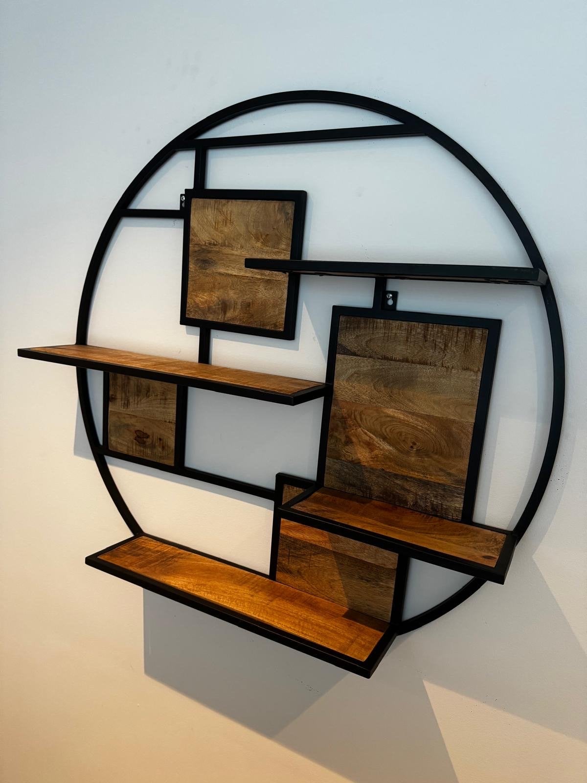 Rond Wandrek Ø100 cm met Houten Planken, Ophalen, Nieuw, Nvt, Nvt