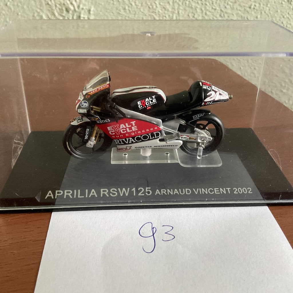Aprilia RSW125, Arnoud Vincent, 2002 (93), Ophalen of Verzenden, Zo goed als nieuw