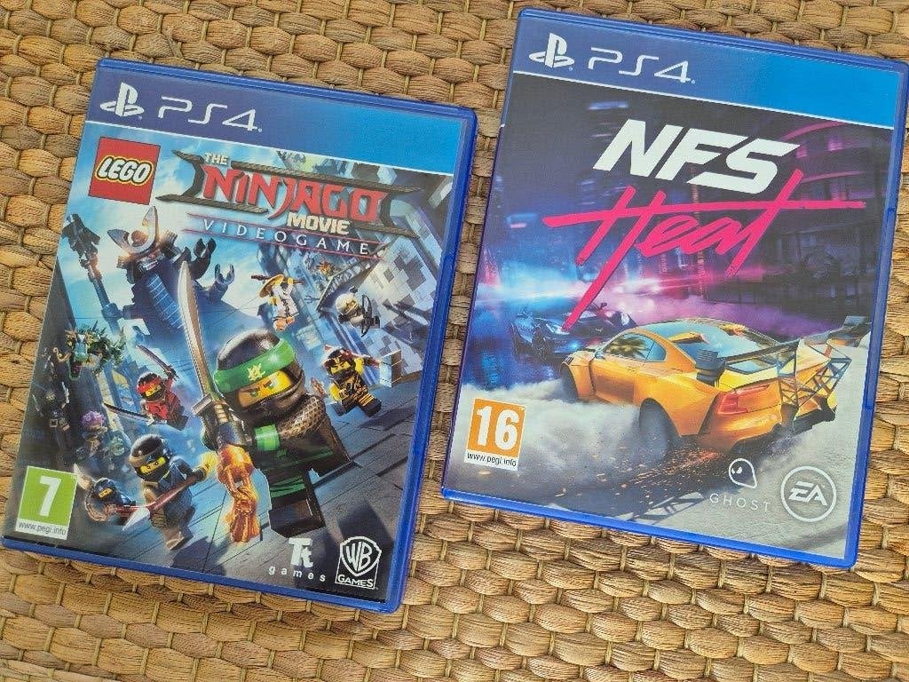Playstation 4 spellen Ninjago & Need For Speed Heat, Spelcomputers en Games, Games | Sony PlayStation 4, Avontuur en Actie, 1 speler