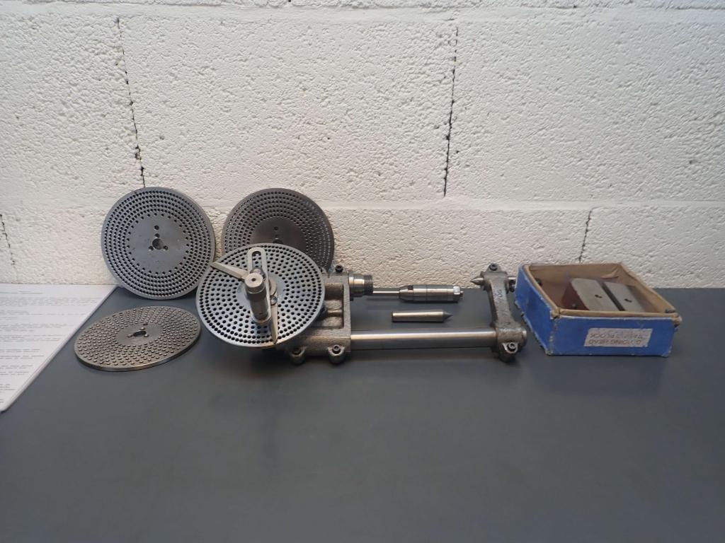 Myford Verdeelapparaat , Dividing head , MA 1703/1, Doe-het-zelf en Verbouw, Draaibanken, Gebruikt, Ophalen of Verzenden, Metaaldraaibank