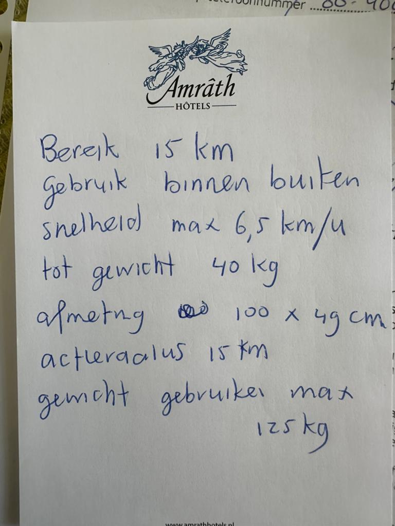 Inklapbare scootmobiel, Diversen, Rolstoelen, Gebruikt, Elektrische rolstoel, Inklapbaar, Ophalen
