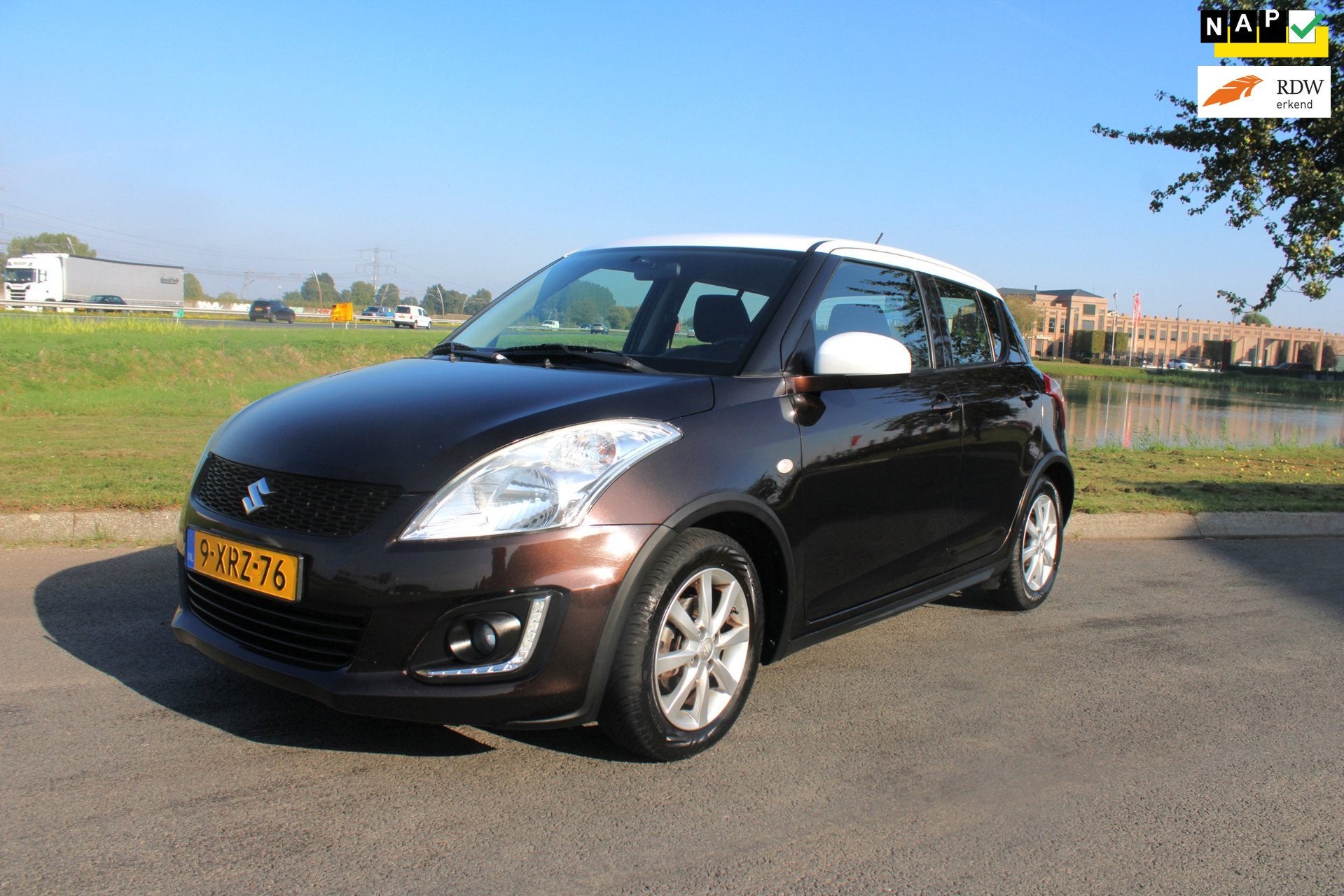 Suzuki Swift 1.2 Dynamic EASSS Airco, Auto's, Euro 5, Stof, Gebruikt, 4 cilinders