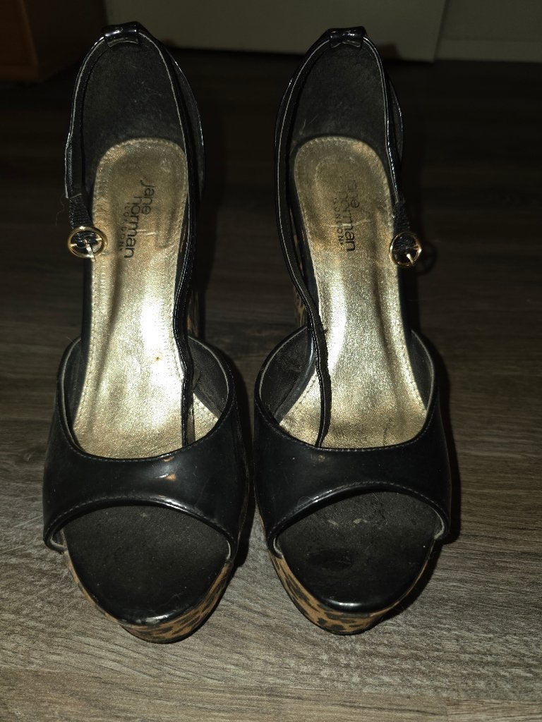 Hakken Jane Norman, Kleding | Dames, Schoenen, Zwart, Jane Norman, Ophalen of Verzenden, Zo goed als nieuw