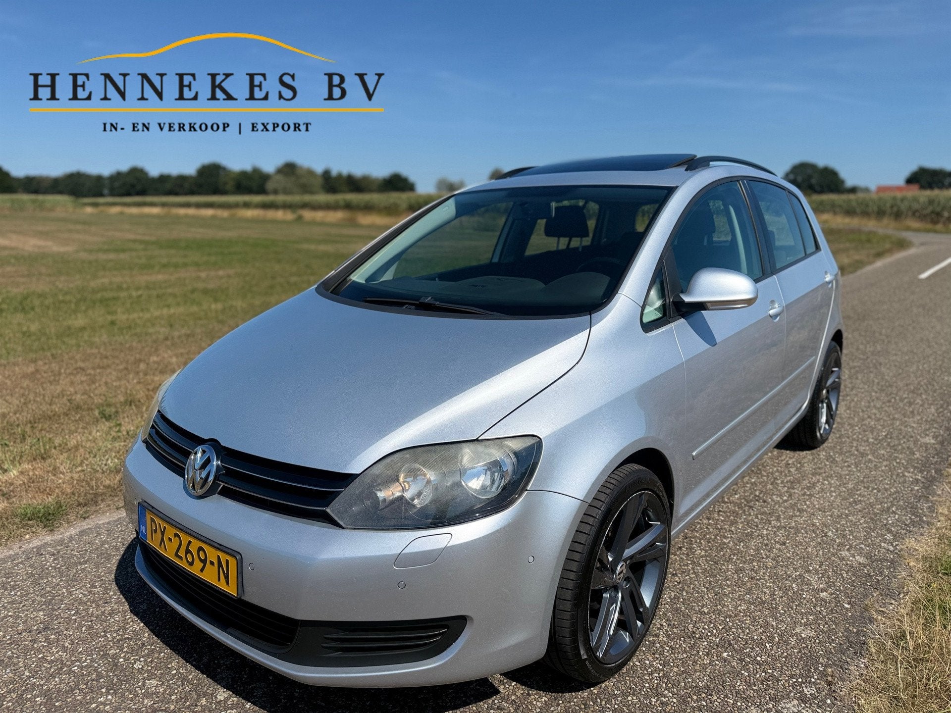 Volkswagen Golf Plus 1.2 TSI Highline BlueMotion 18 inch sch, Euro 5, Stof, Gebruikt, Zwart