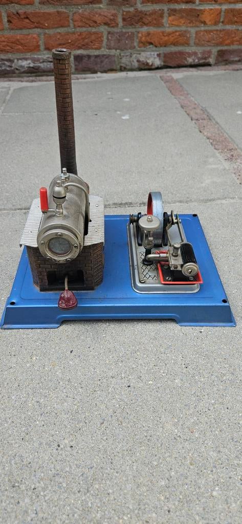 Wilesco W8 stoommachine - Compleet en werkend, Verzamelen, Ophalen of Verzenden, Gebruikt