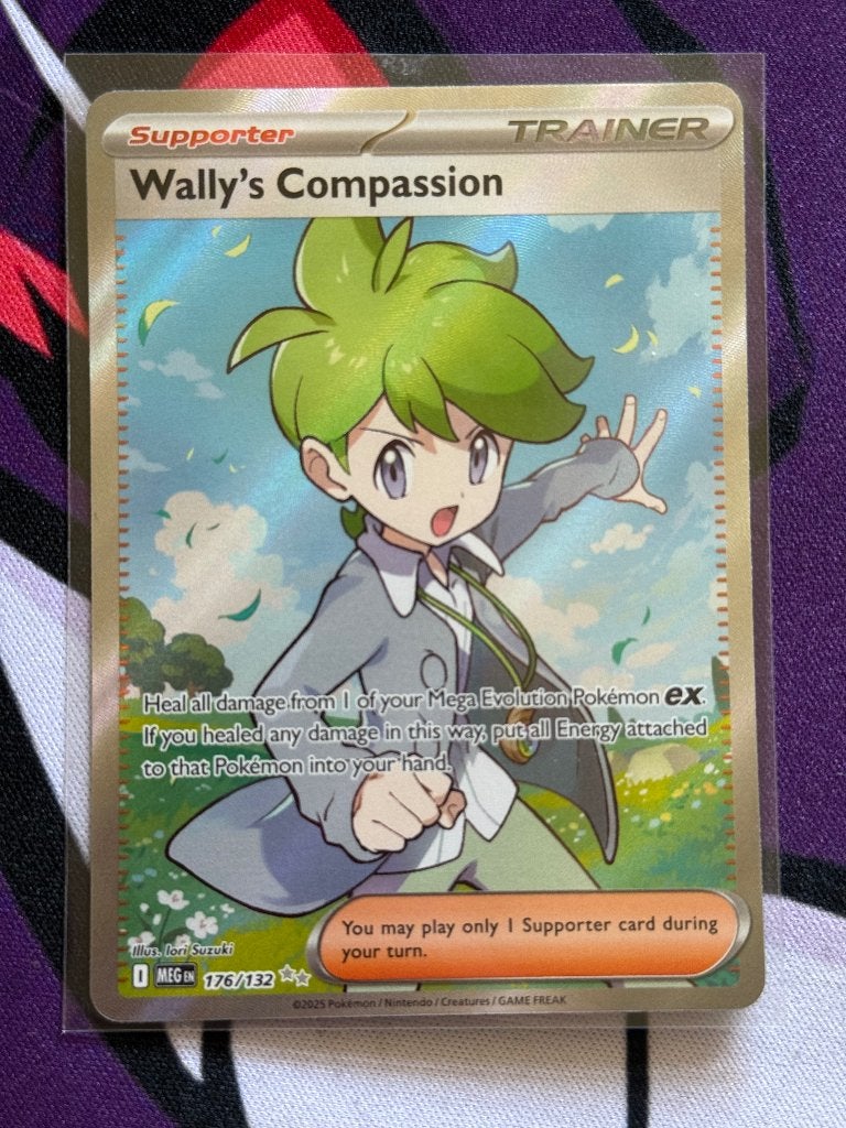Pokemon wallys compassion Meg 176, Verzenden, Nieuw, Losse kaart, Foil