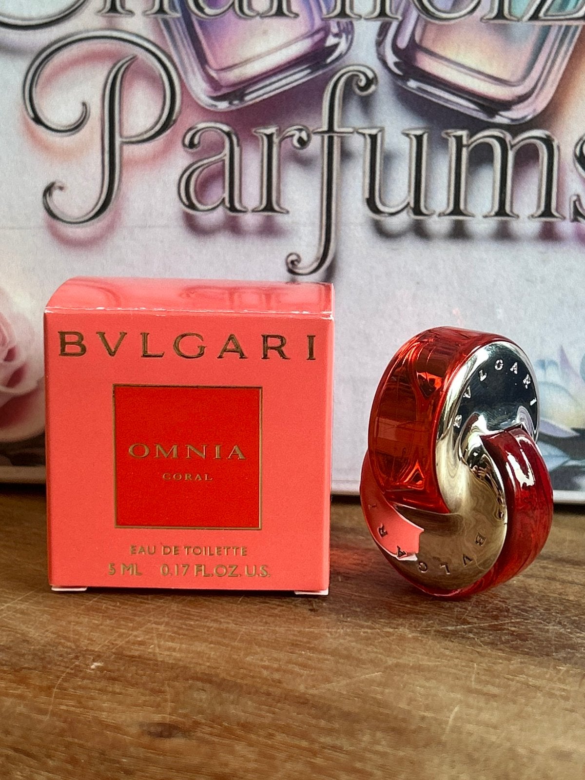 Bvlgari - omnia coral miniatuur 5ml edt, Ophalen of Verzenden, Nieuw