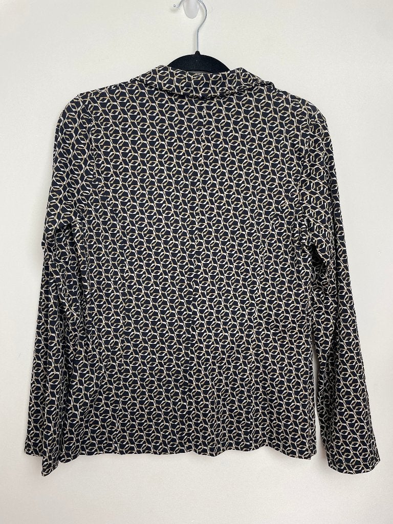 Zoso Melanie travel blazer print zwart maat M, Kleding | Dames, Maat 38/40 (M), Zwart, Ophalen of Verzenden, Info@Zoso.nl