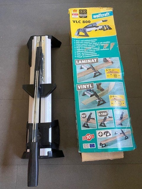 Wolfcraft VLC 800 laminaatsnijder, Ophalen, Zo goed als nieuw, Snijgereedschap, Overige merken