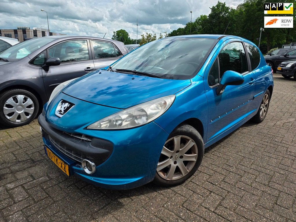 Peugeot 207 1.6-16V XS Pack (loop sloop cross), Voorwielaandrijving, Gebruikt, 4 cilinders, 1188 kg