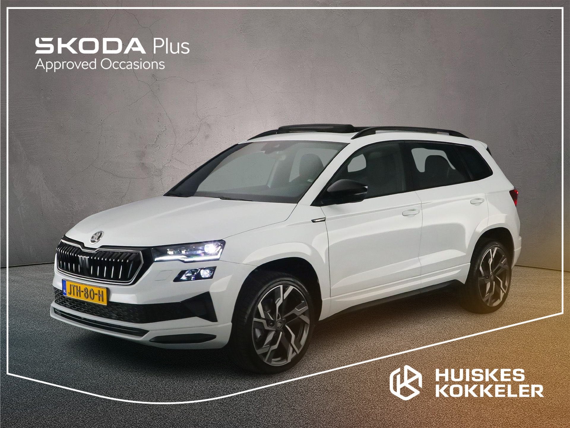 Skoda Karoq Sportline Business 1.5 TSI 150pk DSG Automaat Tr, Stof, 1498 cc, Euro 6, 4 cilinders